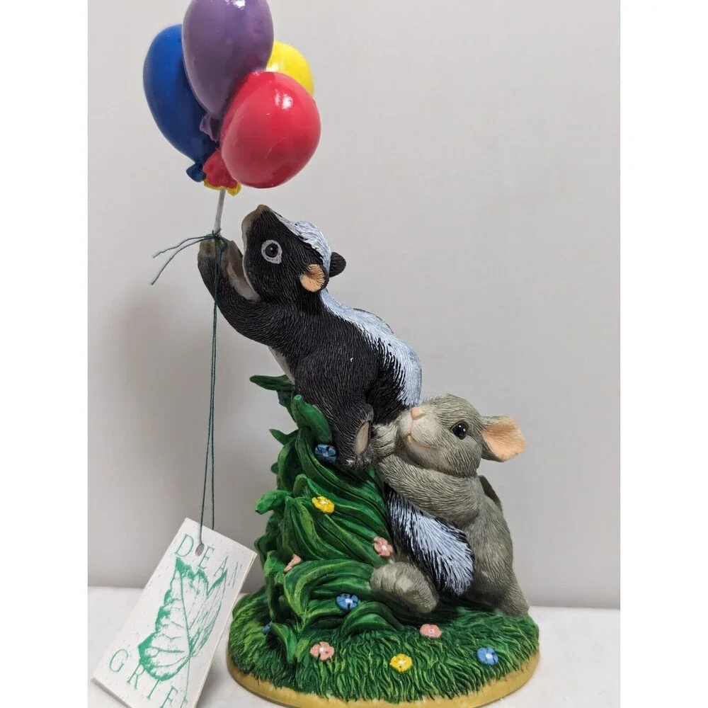 Fitz & Floyd Charming Tails 'Hang On!' Special Edition #98/600 Figurine- MIB